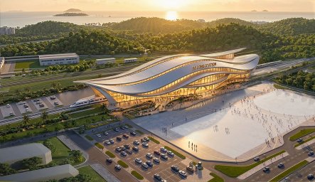 A9. Hình ảnh phối cảnh ga cuối Hạ Long tại khu đô thị Vinhomes Global Gate Hạ Long...jpg